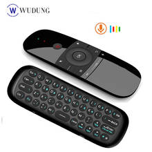 Air Fly Mouse Rechargeable English Russian 2.4GHZ Wireless Keyboard Mini Remote Control For Windows Android TV Box PC Gamer USB 2024 - buy cheap