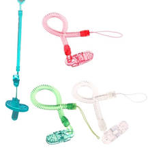 Baby Infant Feeding Dummy Pacifier Clip Extend  Plasitc Nipples Baby Teething Soother Holder Strap Chain Baby Feeding Part 2024 - buy cheap