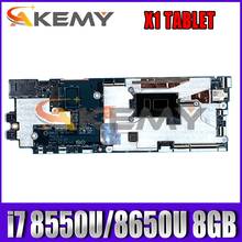 NM-B271 motherboard For ThinkPad X1 Tablet 3rd laptop motherboard FRU 01AW881 01AW879 i7 8550U/8650U 8GB tested OK Mainboard 2024 - buy cheap