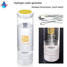 Botella generadora de agua de hidrógeno H2 portátil, ionizador de electrólisis, separación de hidrógeno-oxígeno, vaso alcalino para beber, 600ML 2024 - compra barato