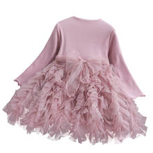 Summer Children's Princess Dress Kids Dance Lace Mesh Girl Dress 0-5 Years 2024 - buy cheap