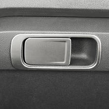 for Volkswagen vw t roc T-Roc 2018 stainless steel car accessories copilot glove storage box handle cover handle lid bowl 2024 - buy cheap