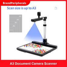 Aibecy-scanner para documentos x1000, câmera dupla, usb, alta velocidade, com luz led, função ocr, gravação de vídeo 2024 - compre barato