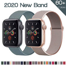 Band For APPLE watch Series 3/2/1 38MM 42MM Nylon Soft Breathable Replacement Strap for iwatch series 4 5 6 SE 40MM 44MM 2024 - buy cheap