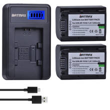 Batmax NP-FV50 NP FV50 Батарея + ЖК-дисплей USB Зарядное устройство для SONY HDR CX390 290E PJ510 820E 790E 660E XR260 CX700E PJ50E 30E SR68 2024 - купить недорого