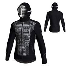 Santi jaqueta de ciclismo masculina, jaqueta de ciclismo de inverno com camada 3d à prova de vento, térmica, para estrada, montanha, bicicleta, roupa de ciclismo 2024 - compre barato