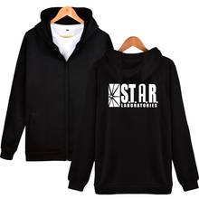 STAR S.T.A.R.labs mens long sleeve hoodie autumn winter hip hop man hoodies sweatshirt fashion brand men coat Jacket 2024 - buy cheap