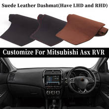 Accessories Car-styling Suede Leather Dashmat Dashboard Cover Dash Mat Carpet For Mitsubishi Asx RVR GA/XA/XB/XC/XD 2010 - 2021 2024 - buy cheap