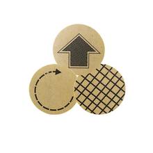 90 Pcs/lot Lattice & Arrow Round Kraft Paper Seal Sticker For Handmade Products Gift Package Label Decration Scrapbooking 2024 - buy cheap