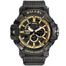 SMAEL-relojes militares para hombres, pulsera de cuarzo, Digital, analógico, LED, resistente al agua, envío directo, 2020 2024 - compra barato