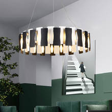Светодиодные люстры в стиле арт-деко, современный дизайн, декоративное освещение для гостиной, столовой, светодиодные светильники для спальни, подвесной светильник 2024 - купить недорого