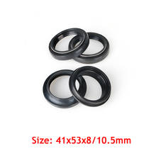 41 53 8/10.5 Oil Seals Dust Seals Motorcycle Front Fork Absorber Parts for APRILIA HONDA KAWASAKI SUZUKI YAMAHA PIAGGIO 2024 - buy cheap