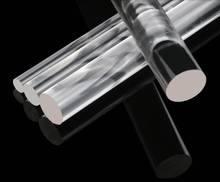 305mm long 2/3/4/5/6/8/9/10/11/12/14/15/16/18/20mm DIA Acrylic round rod transparent stick bar solid baton clear cudgel club 2024 - buy cheap