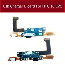 Usb plug carregador sub placa cabo flexível para htc 10 evo porto de carregamento doca usb placa cabo de fita flex peças de reposição 2024 - compre barato