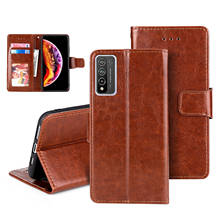 Чехол-бумажник для Huawei Honor 10 Lite 10i, Роскошный кожаный флип-чехол с кармашком для карт, магнитные чехлы для телефонов Honor View 10 10X Light 2024 - купить недорого