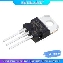 10PCS L7818CV TO220 L7818 TO-220 7818 LM7818 MC7818 new and  original IC 2024 - buy cheap