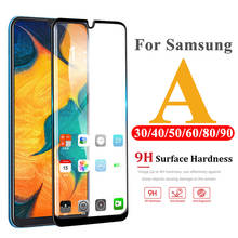 Закаленное стекло для Samsung Galaxy A30 A50 A40, Защитная пленка для экрана A60, A80, A90, защитный экран для Samsun A 30, 50, 40, 80, Galax SM 2024 - купить недорого