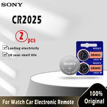 2PCS FOR SONY Original cr2025 Button Cell Batteries cr 2025 DL2025 LM2025 3V Lithium Coin Battery For Watch Weight Scale 2024 - buy cheap