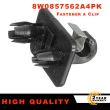 8W0857562A4PK Black Plastic Auto Sun Visor Clip Holder Hook Stand For Audi A1 A3 A4 A5 Q3 Q5 TT Interior 2024 - buy cheap