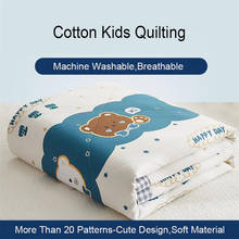 Summer Cotton Kids Quilt Air-conditioning Comforter Soft Breathable Children Cotton Blanket Bedspread for Bed Home Textiles 2024 - buy cheap