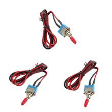 3x Universal Mini Toggle Switch On/Off Security Alarm Pre-Wired 12V 2024 - buy cheap