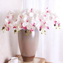 1Pc Artificial Flower Butterfly Orchid DIY Wedding Party Desktop Furniture Decor for Stages Park Office Stores Garden Home 2024 - buy cheap