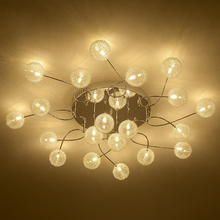 Modern Aluminum Gall Ball LED Ceiling Light Creative Bedroom Living Room Round Ceiling Lamp 2024 - buy cheap