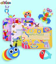 Различные творческие головоломки Детские деревянные игрушки для головоломка для детей Детские Обучающие Игрушки для раннего развития Монтессори 2024 - купить недорого