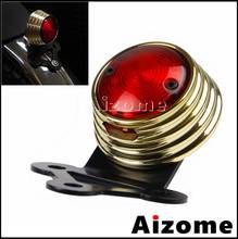 Motorcycle 12V Retro LED Brake Stop Lamp Tail Light For Harley Honda Suzuki Cafe Racer Bobber Chopper Rear License Plate Light 2024 - buy cheap