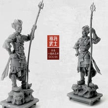 Figura de resina 1/35 Oriental, Dios clásico, soldado samurái, incoloro y autoensamblado (50-60mm), Gou-28 2024 - compra barato