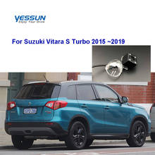 Yessun License plate camera For Suzuki Vitara S Turbo 2015 ~2019  Car Rear View camera Parking Assistance 2024 - buy cheap