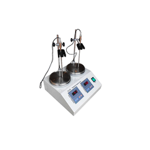 Multi unit Digital display thermostatic Lab magnetic stirrer mixer hotplate blending mixing stirring machine agitator 2024 - buy cheap