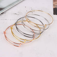 5PCS/10pcs Expandable Wire Bracelets Bangles For Women DIY Jewelry Making 2024 - buy cheap