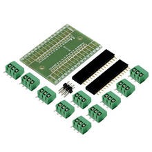 Контроллер NANO 3,0, терминальный адаптер для Arduino NANO, терминальная Плата расширения Nano Версия 3,0 2024 - купить недорого