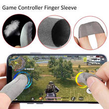 Перчатки для мобильного телефона, дышащие рукава для пальцев для игр, защита от пота, для сенсорного экрана, напальчники, чехол для телефона, игровые рукава для больших пальцев 2024 - купить недорого