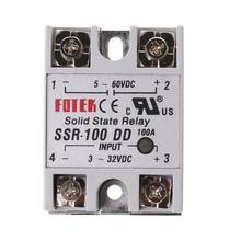 SSR-100 DD Solid State Relay Module 100A 3-32V DC Input  5-60V DC Output Relay 2024 - buy cheap