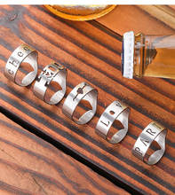 100 шт./лот высококачественный Уникальный креативный Универсальный перстень из нержавеющей стали в форме кольца открывашка для пивных бутылок новый дизайн 2024 - купить недорого