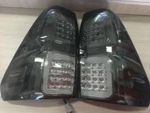 Новый стиль HILUX Revo rocco pick up 2015-2020 светодиодный дым Оболочка Черный чехол задние фонари светодиодный задний фонарь в сборе 2024 - купить недорого