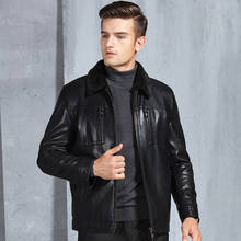 Jaqueta masculina de couro artificial, casaco corta-vento quente para motocicleta tamanho 3xg 2024 - compre barato