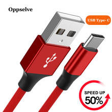 Oppselve кабель usb type C Быстрая зарядка Usb C кабель для передачи данных USB-C зарядное устройство для samsung S10 S9 S8 Xiaomi Mi9 Redmi Note 7 кабель type-C 2024 - купить недорого