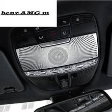 Decoración de coche para Mercedes Benz Clase C W205 GLC X253, cubiertas de luz de lectura, pegatinas, embellecedor, techo Interior, accesorios para automóviles 2024 - compra barato