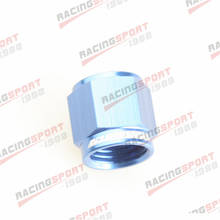 New Aluminum Alloy 6AN AN-6 AN6 -6AN Flare Cap Block Off Fitting Adapter Blue 2024 - buy cheap