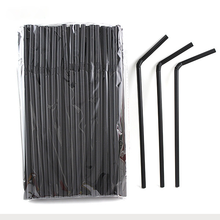 100pieces/lot Bendy Plastic Drinking Straws BPA Free Bendable Drink Straws for Beverages Juices 2024 - buy cheap