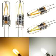 Mini 3W G4 COB LED Filament Light Bulb Replace 15W Halogen Lamps AC / DC 12V Cold/ Warm White For Chandelier Crystal lamp 2024 - buy cheap