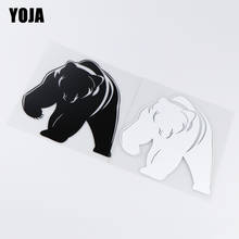 Yoja adesivo automotivo animais forte, 15x15cm, decalque em vinil, desenho de personalidade, ótimo 2024 - compre barato