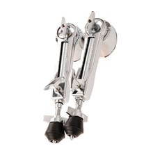 Piezas de instrumentos de precisión, 2 piezas, Metal Bass Drum Spurs Legs 2024 - compra barato