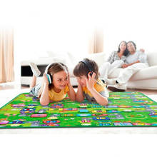 200*180cm Foldable Cartoon Baby Play Mat Eva Puzzle Children's Mat Baby Climbing Pad Kids Rug Baby Games Mats Send Storage Bag 2024 - buy cheap