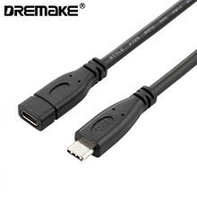 USB 3,1 Gen 2 Type C Удлинительный кабель, USB 3,1 (10 Гбит/с) Type C удлинитель для зарядки и синхронизации для MacBook Pro 2024 - купить недорого