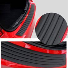 Car Trunk Door Sill Plate Protector Rear Bumper Guard Rubber Mouldings Pad Trim Cover Strip Auto Styling 2024 - buy cheap