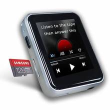 BENJIE-REPRODUCTOR de música portátil X1 con Bluetooth, Mini reproductor de música MP3, 16GB/32GB, 1.8nches, completamente táctil, con auriculares 2024 - compra barato